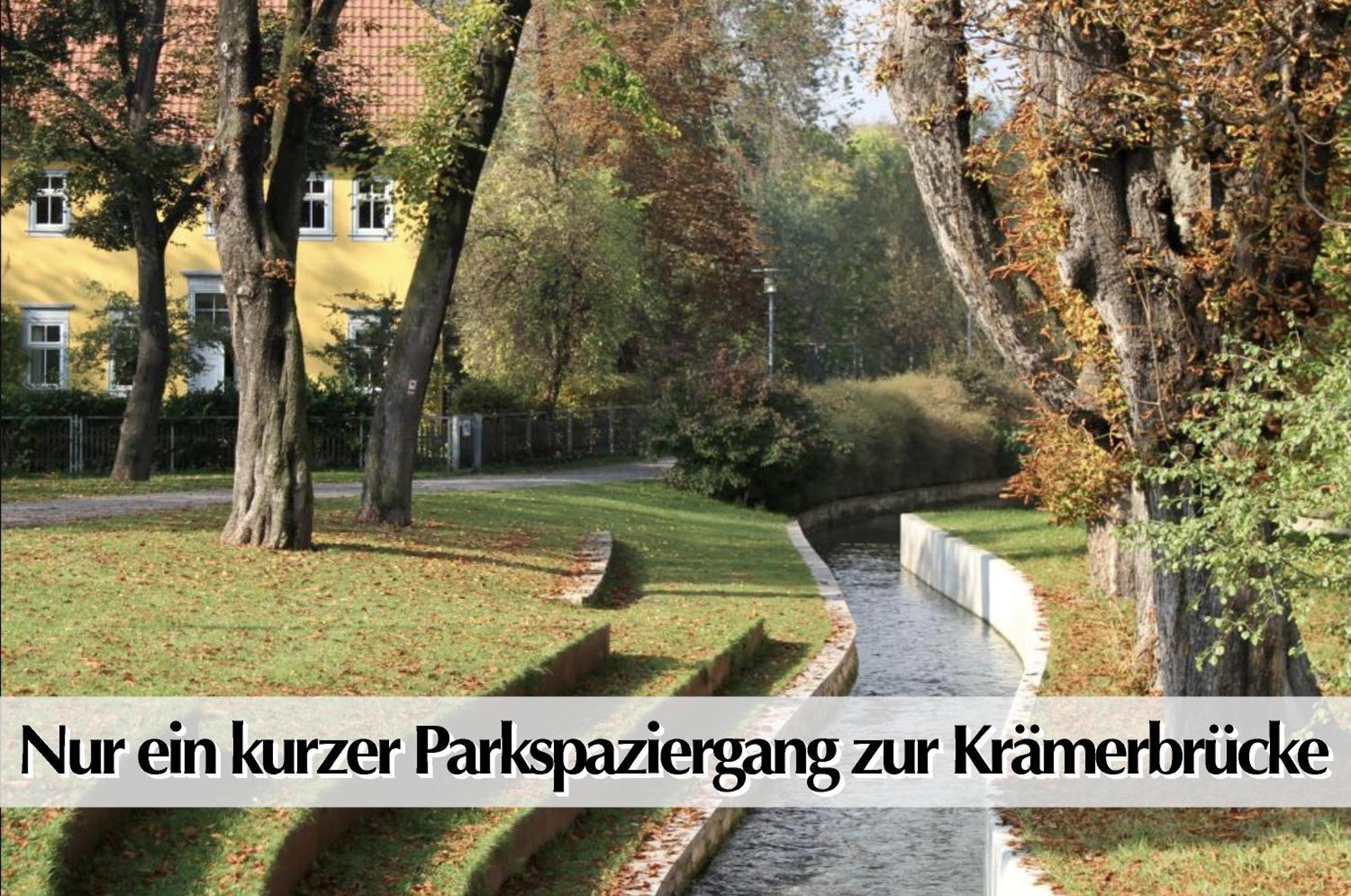 Stadtperle Am Plaetschernden Wasser - 50M2 2R Malerische Fewo In Top Lage Ερφούρτη Εξωτερικό φωτογραφία